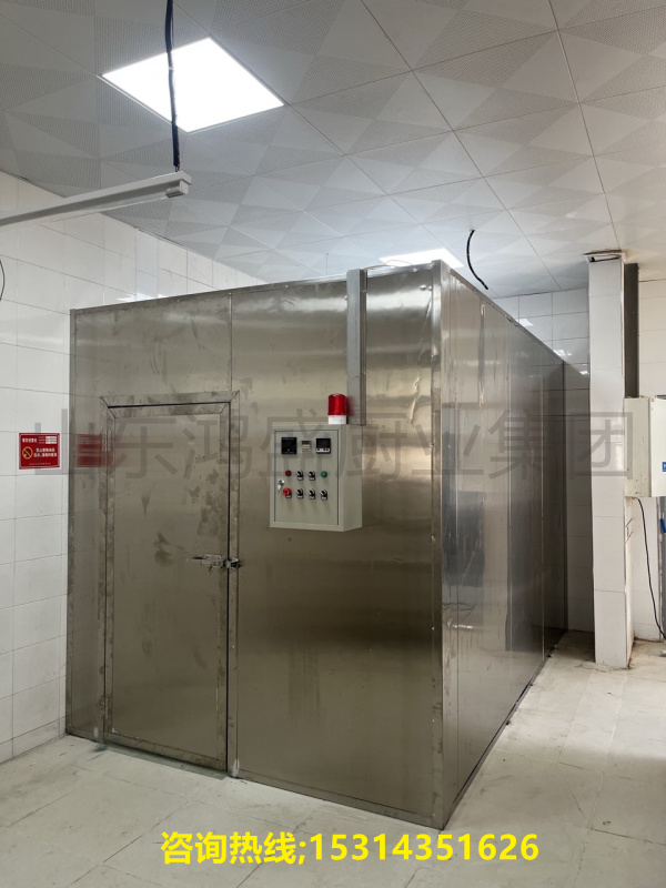 专业生产高温热风循环高温消毒房设备，消毒效果安徽宿州客户好评