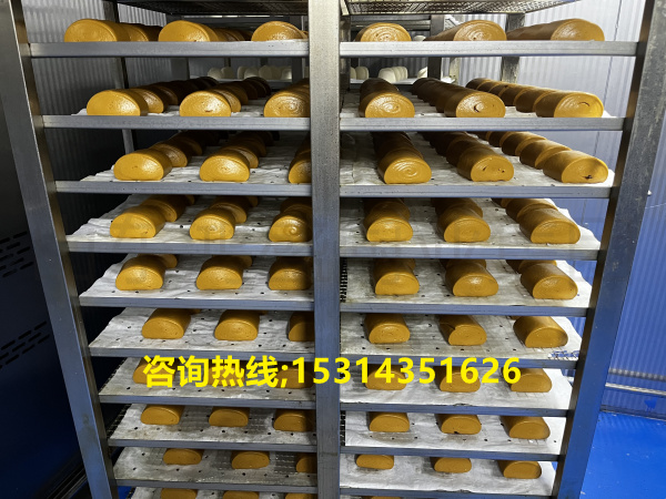 大型面食醒发房设备，青岛客户用于面食醒发