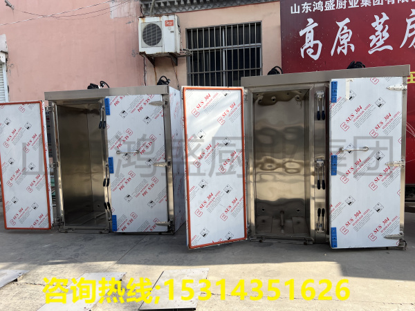 大型食品蒸房设备，专业食品加工蒸房，大型食品厂客户定做生产，深受河南食品厂客户好评